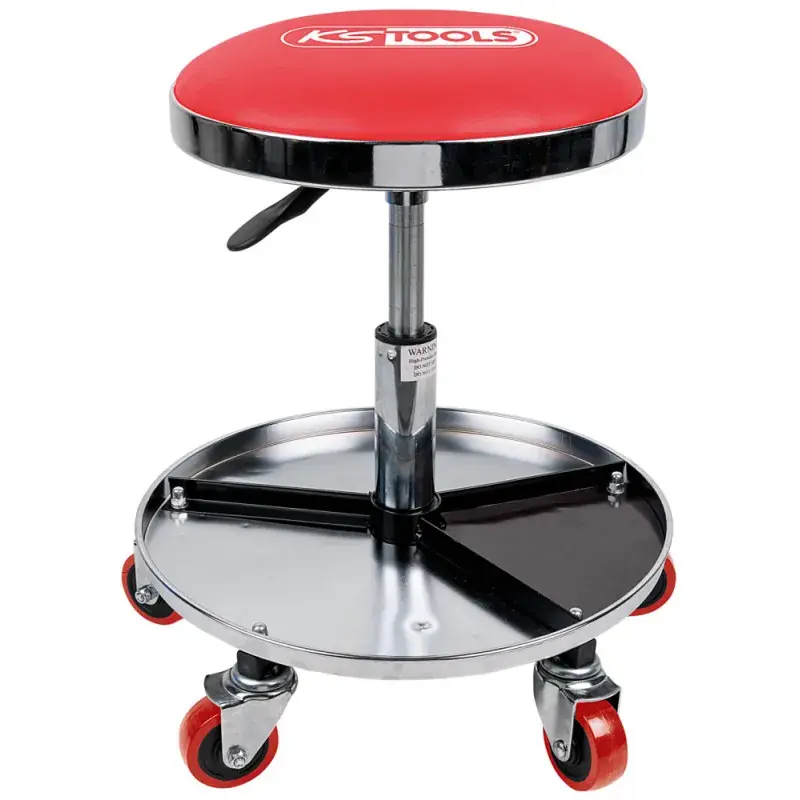 Prix Choc Tabouret à roulettes, charge max 135Kg KS TOOLS 500.8004