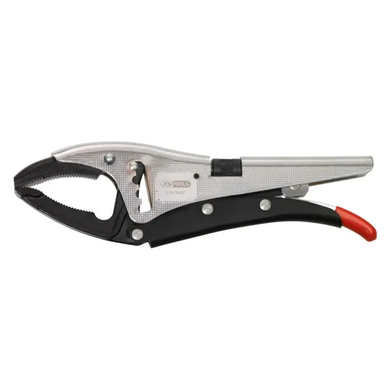 Pince étau 250mm à crémaillère Pro 8 KS TOOLS 115.1037 Soldes