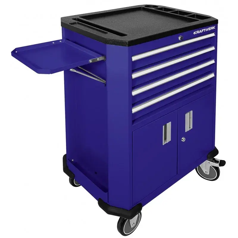 Acheter Direct Servante d‘atelier avec double porte + 4 tiroirs KRAFTWERK