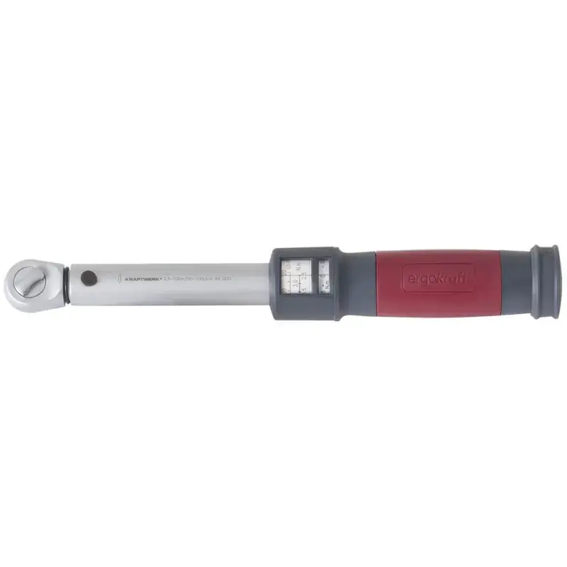 Prix Promo Clé dynamométrique 2,5-12 Nm 1/4" ergokraft KRAFTWERK 3231