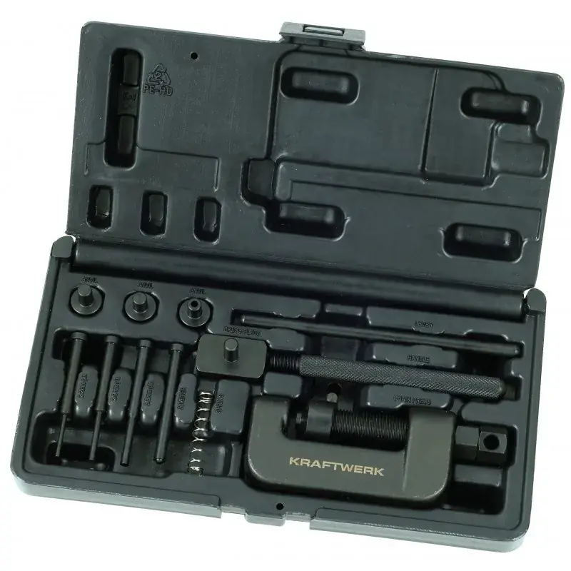 Coffret d‘outils montage et démontage chaînes moto KRAFTWERK 31601 Offre Limitée
