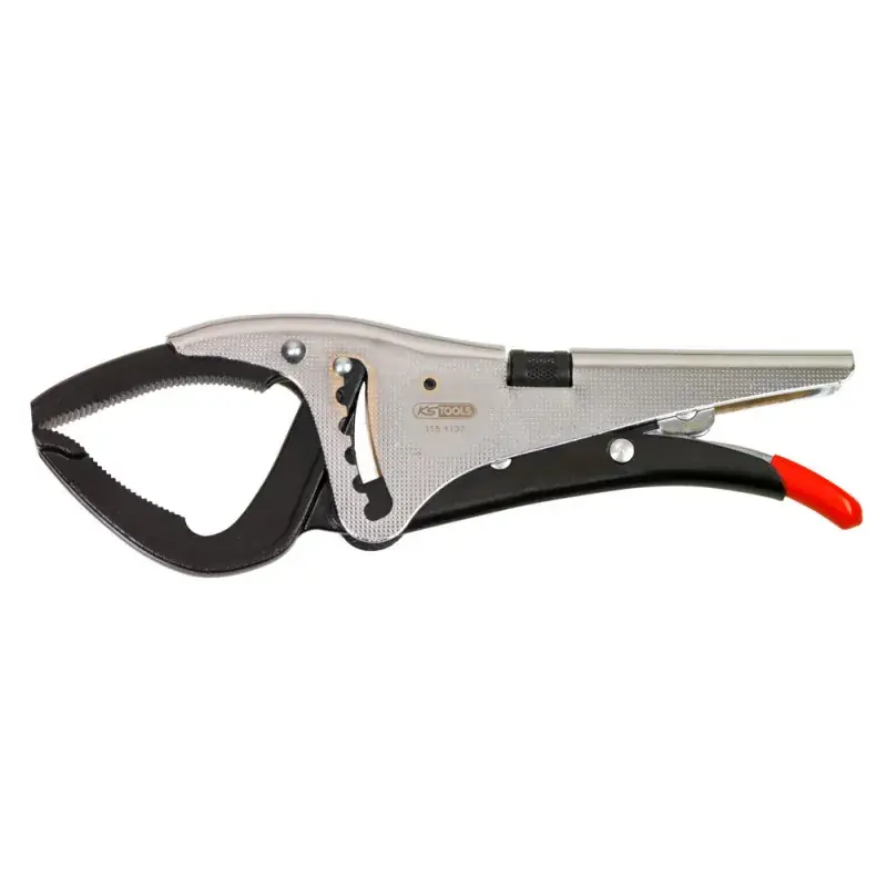 Pince étau 270mm à crémaillère à mors orientables - Pro 9 KS TOOLS 115.1137 Retour Gratuit
