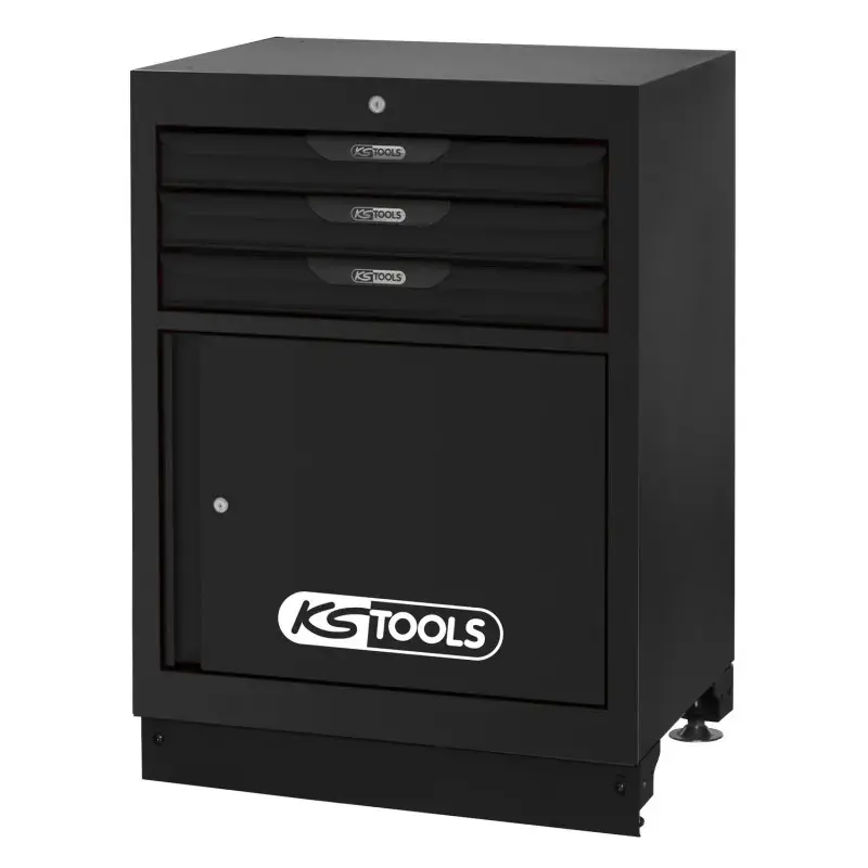 Top Vente Bloc 3 tiroirs + porte 26‘‘ Ks Tools 810.8003