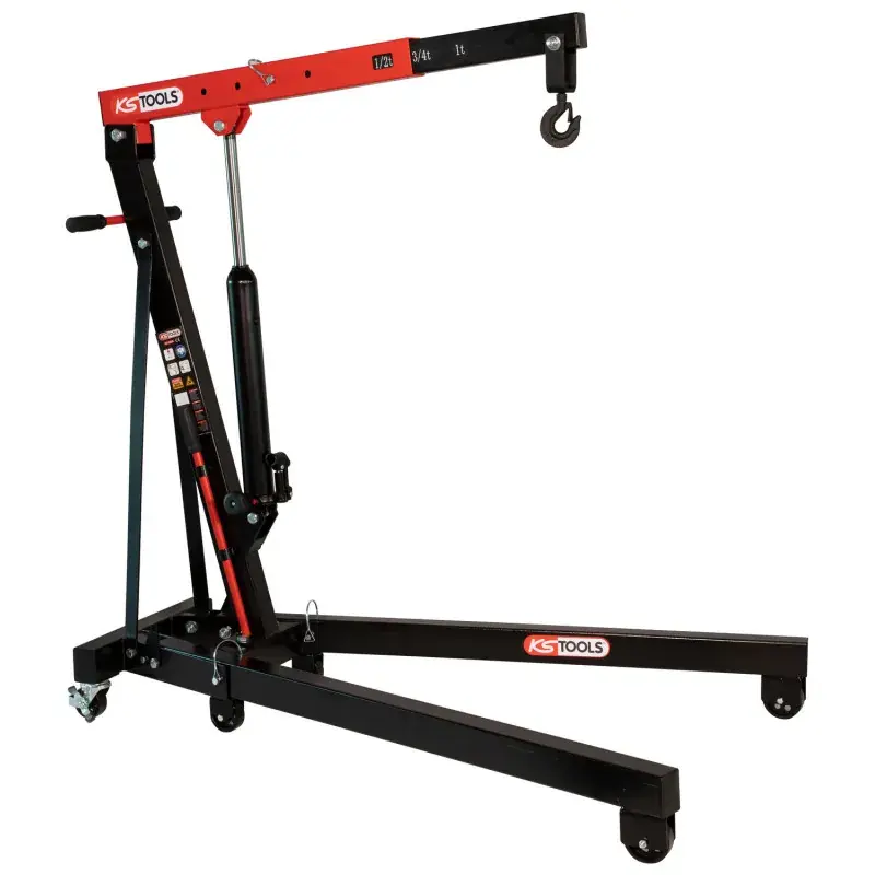 Paiement Sécurisé Grue mobile pliante (chèvre) 1T KS TOOLS 161.0020
