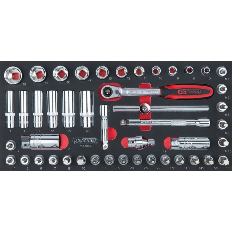 Module de douilles et accessoires ULTIMATE 3/8‘‘, 46 pièces KS TOOLS 713.1022 Achetez Aujourd'hui