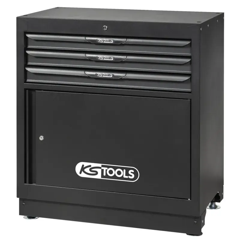 Prix Choc Bloc 3 tiroirs + porte 34‘‘ Ks Tools 810.8004