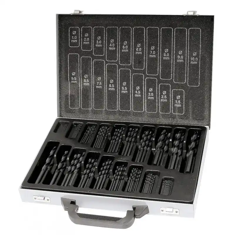 Must-Have Coffret de forets hélicoïdaux 170 pièces HSS KRAFTWERK - 10910