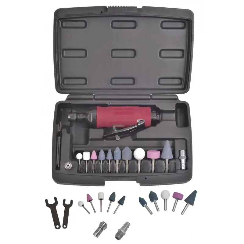 Coffret de meuleuse droite pneumatique KRAFTWERK 3840K Must-Have