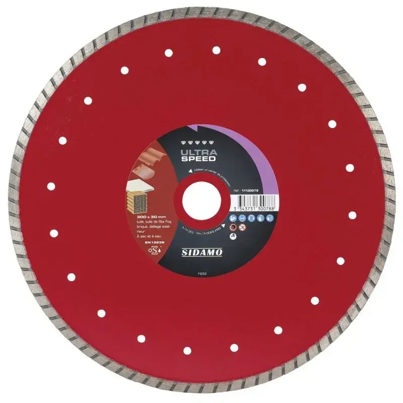 Disque diamant à segment 350 mm ULTRA SPEED SIDAMO 11130079 Offre Exclusive