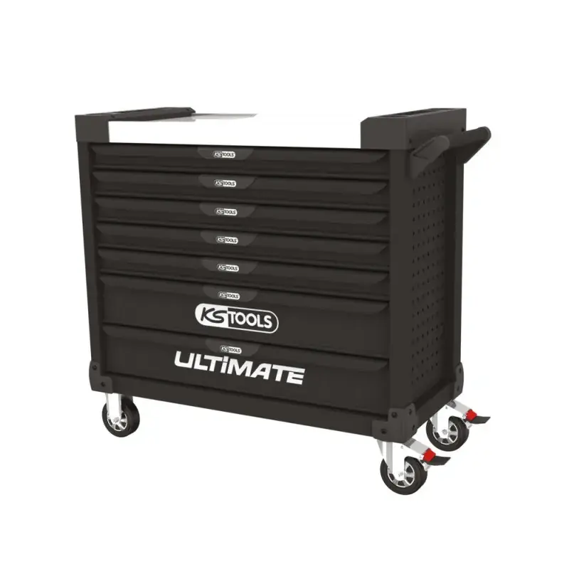 Servante ULTIMATE XL noire, 7 tiroirs KS TOOLS 825.0007 Prix Promo