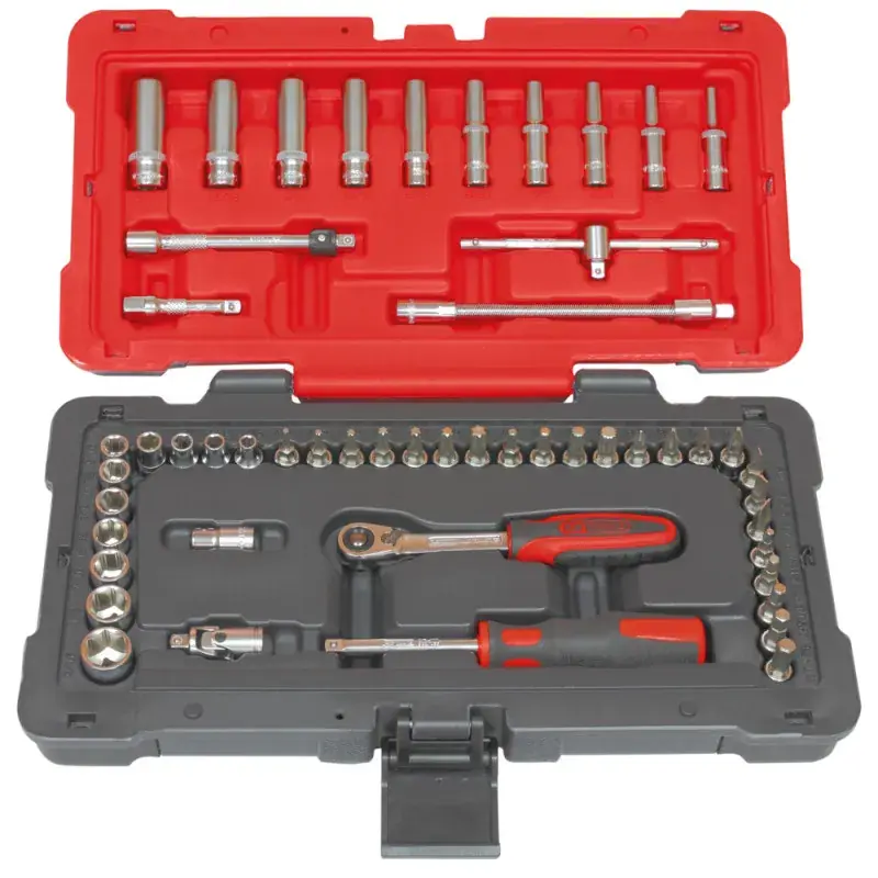 Coffret de douilles et accessoires 1/4" ULTIMATE en pouces 52 pièces KS TOOLS 922.0652 Acheter En Ligne