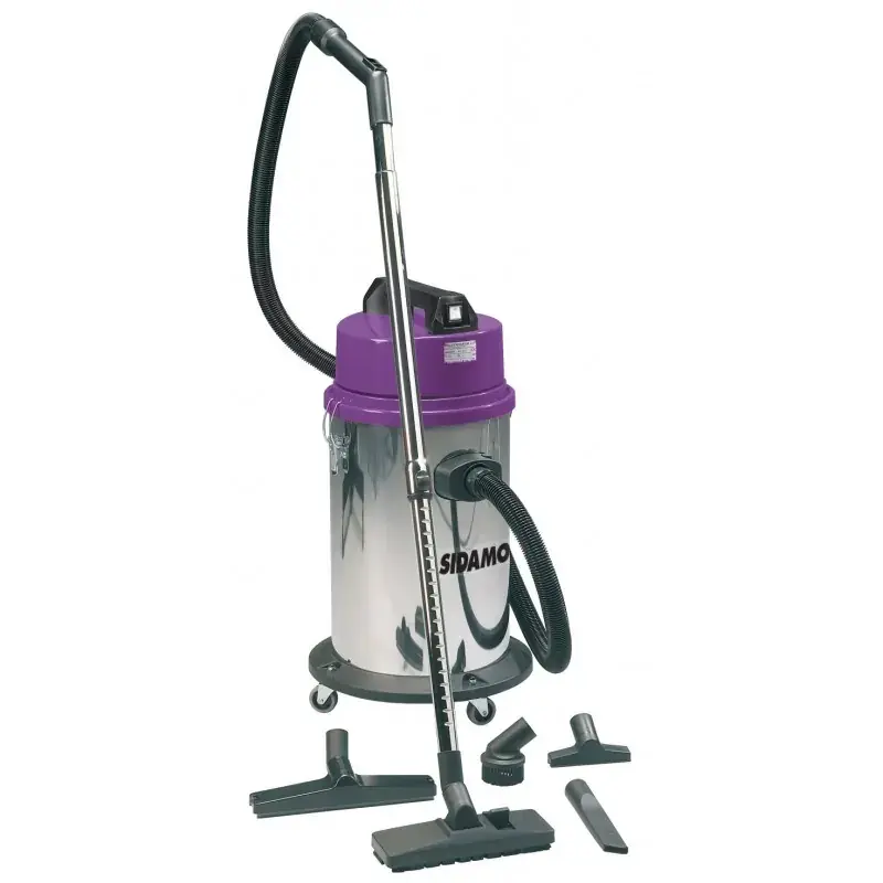 Authentique Aspirateur sans sac Pro Mister clean cuve inox Eau et Poussières MC30I SIDAMO 20403005