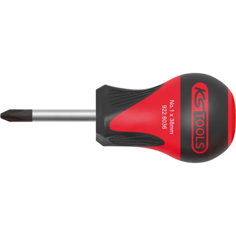 Tournevis ULTIMATE tom pouce PHILLIPS, PH2 - L.38 mm KS TOOLS 922.6037 Jusqu'à Épuisement Des Stocks