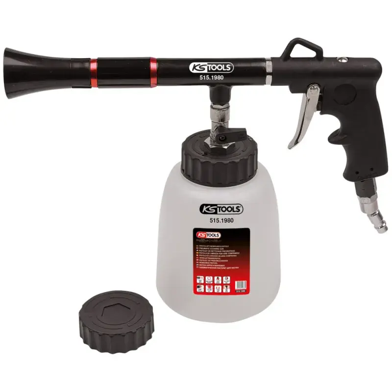 Commander Vite Pistolet de nettoyage pneumatique HURRICANE KS TOOLS 515.1980