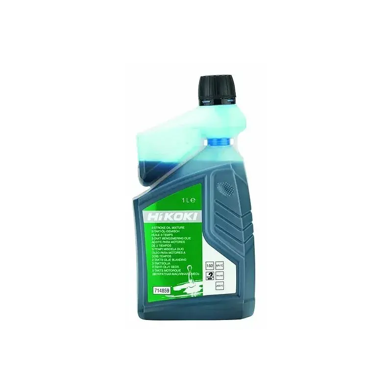 Réduction Huile moteur 2 Temps bouteille 1 litre gradué HIKOKI - 714859
