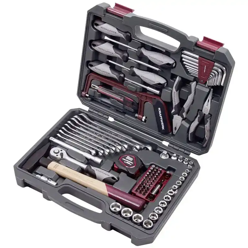Produit De Marque Coffret d‘outils Basic-Line, 1/4“ + 3/8“, 96 pcs KRAFTWERK 204.103.500