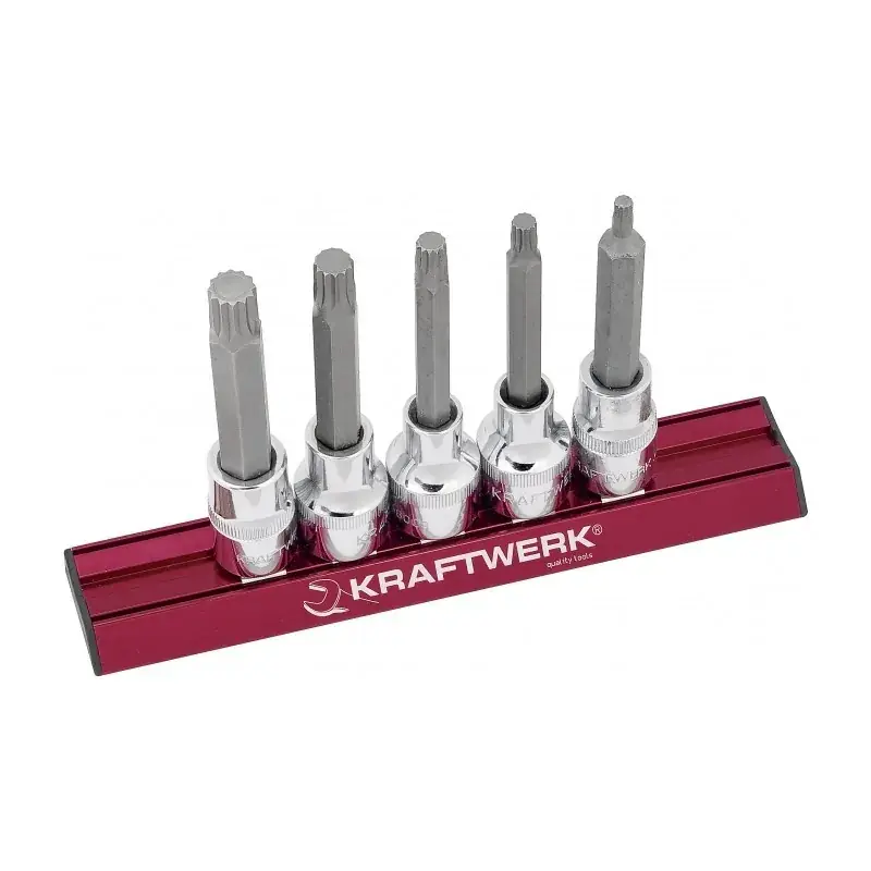Jeu de 5 Douilles longues XZN MAGALU 1/2" KRAFTWERK 338099 Dernier Modèle