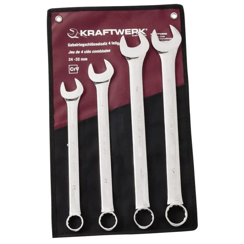 Trousse de 4 clés combinées KRAFTWERK 3558R Satisfait Ou Remboursé