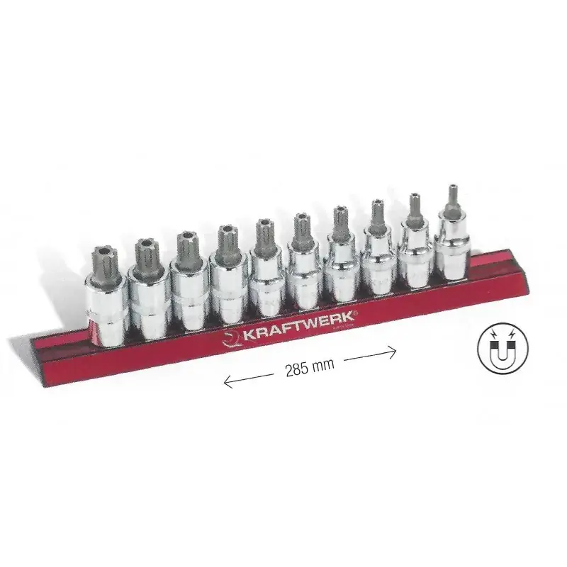 Jeu de 10 Douilles RIBE MAGALU 1/2&Prime; KRAFTWERK 329099 Seulement Aujourd&rsquo;hui