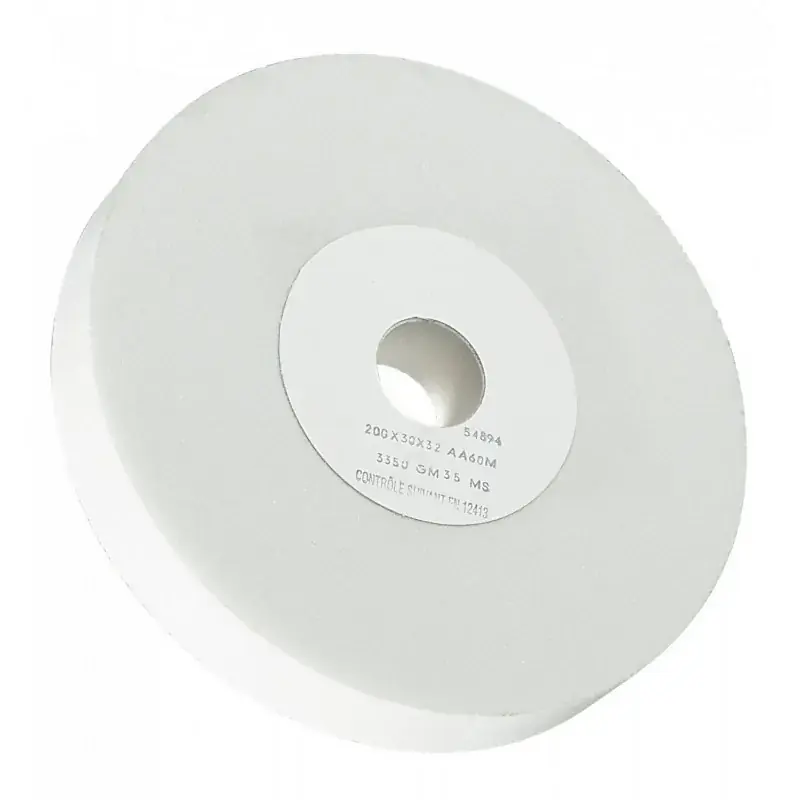 Meule d‘affûtage pour Touret à Meuler Grain AA60M LAPIDAIRE Dimension 200x40x20 SIDAMO 10505061 Vente Flash