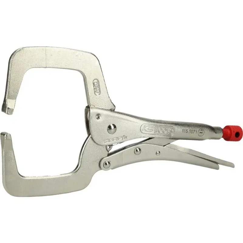 Pince étau pour cornières profondes L 285 mm KS TOOLS 115.1071 Dernière Chance
