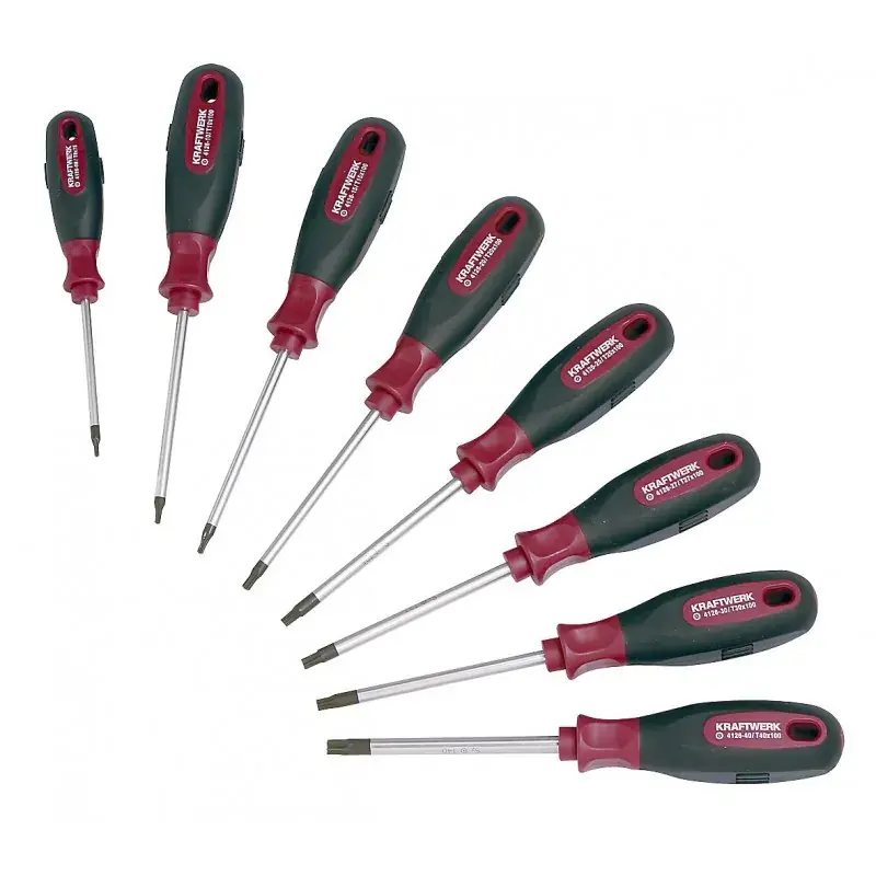 Marque Jeu de 8 Tournevis Torx ergokraft KRAFTWERK 4165