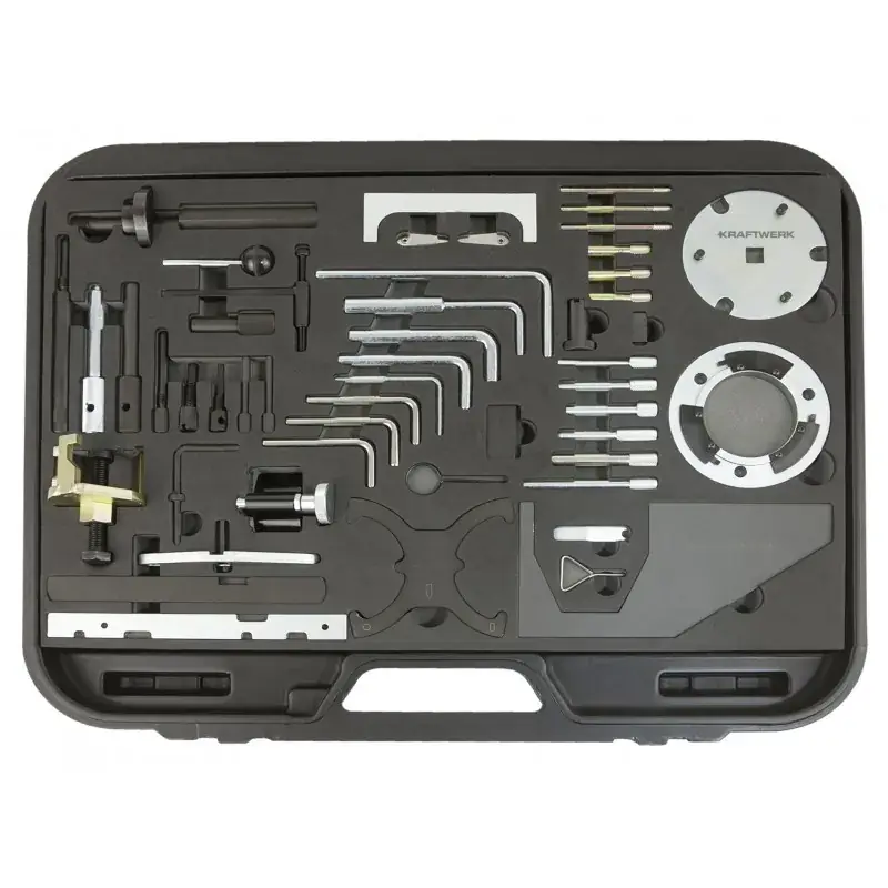 Coffret calage complet Ford / Mazda / Volvo / VAG 45 pcs KRAFTWERK 503.003.001 Réduction