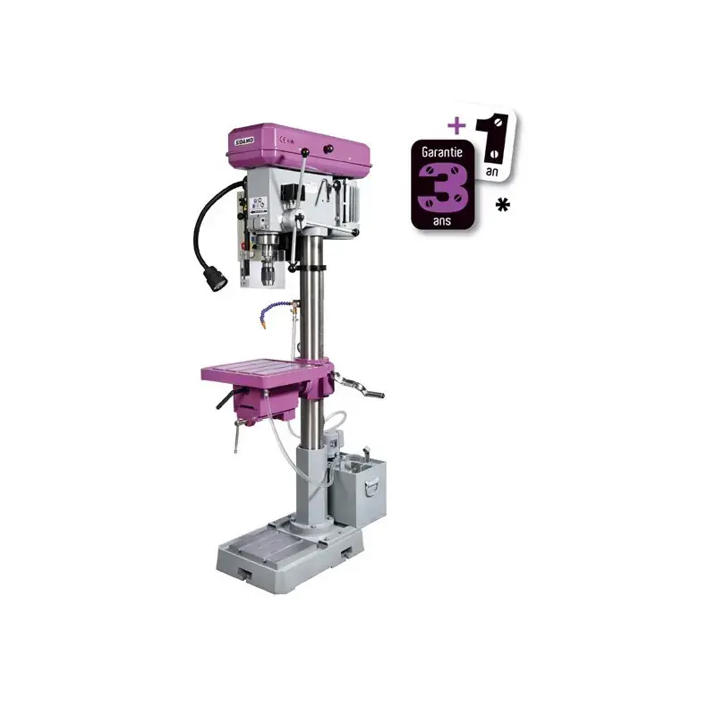 Perceuse sur colonne PRO gamme maintenance 400V Triphasé 35 CTE SIDAMO 20502029 Must-Have