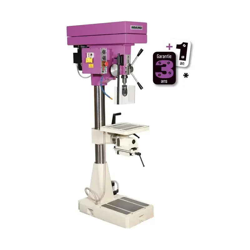 Perceuse sur colonne PRO gamme industrie 400V Triphasé SPC 32 TE SIDAMO 20601126 Remise