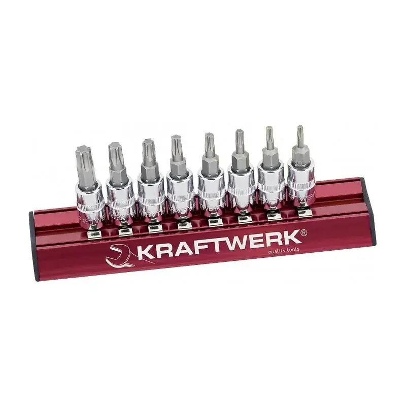 Jeu de 8 Douilles Torx MAGALU 1/4" KRAFTWERK 105099 Promotion
