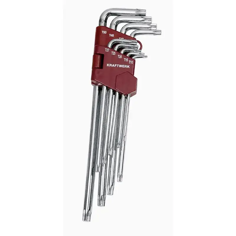 Jeu de 9 Clés XXL Torx KRAFTWERK 3607 Usine Directe