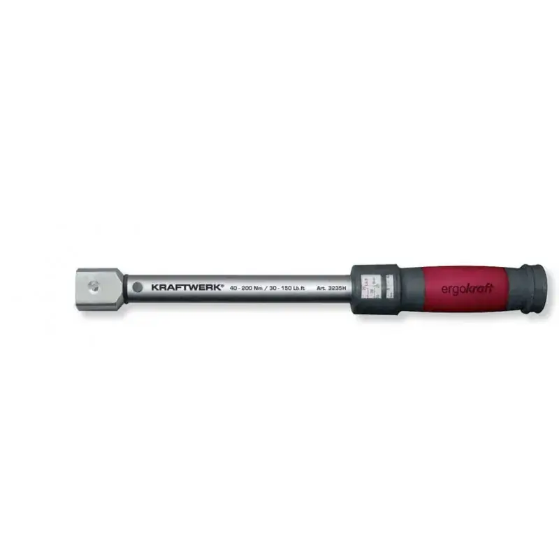 Clé dynamométrique 14 x 18 mm 40-200 Nm KRAFTWERK 3235H Produit De Marque