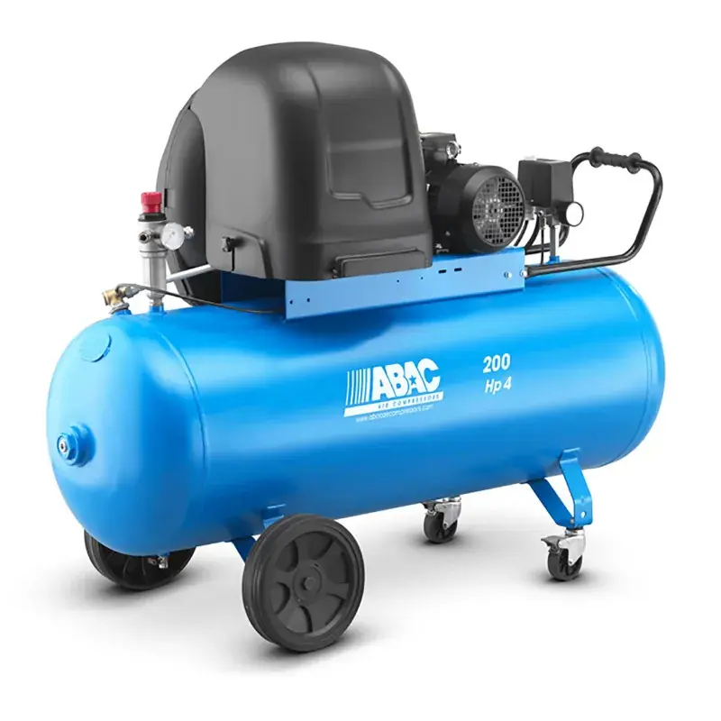 Compresseur d‘air silencieux 200L 4 Cv 400v Tri ABAC 4116007356 Meilleure Vente