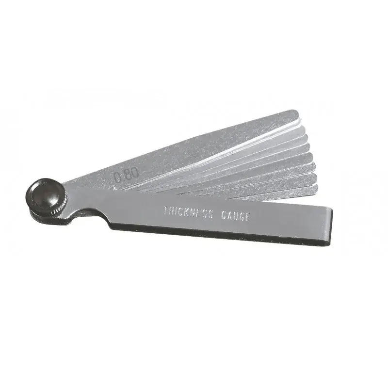 Jauge d‘épaisseur 10 lames 0.05-0.8 mm KRAFTWERK 2974 Vente Directe