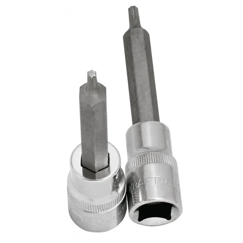 Douille-embout TX longue 1/2&Prime; 100 mm KRAFTWERK Commander Vite