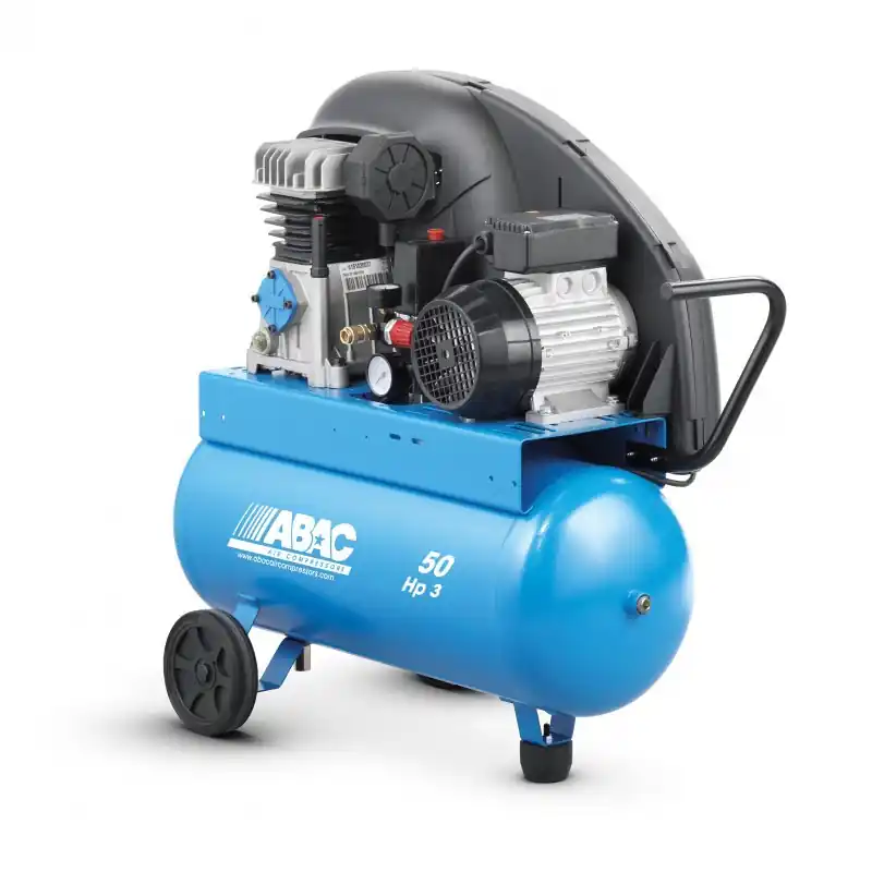 Compresseur d‘air à piston 50L 3Cv ABAC 4116028010 Prix Réduit