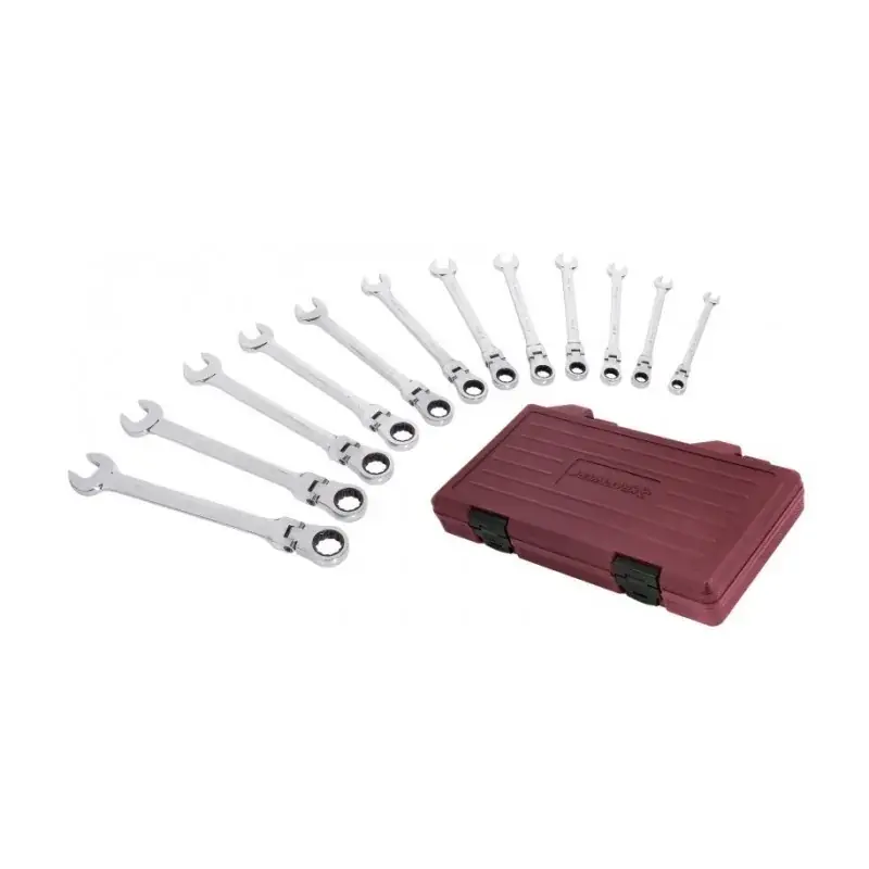 Coffret de 12 Clés à Cliquet Articulées Flex ClicKraft KRAFTWERK 3403-54 Prix Choc
