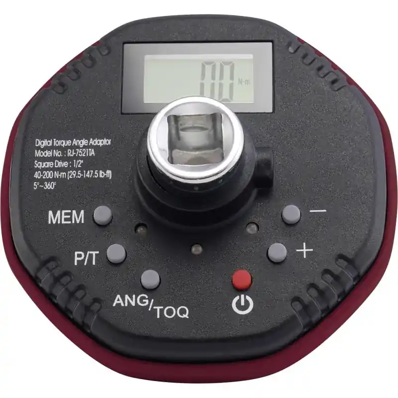 Adaptateur dynamométrique digital 40-200 Nm 1/2" avec serrage angulaire KRAFTWERK 4082-12 Bon Marché