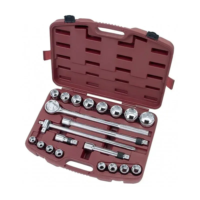 Coffret de douilles, cliquet et accessoires 21 outils 3/4&Prime; KRAFTWERK 2056 Nouvelle Collection