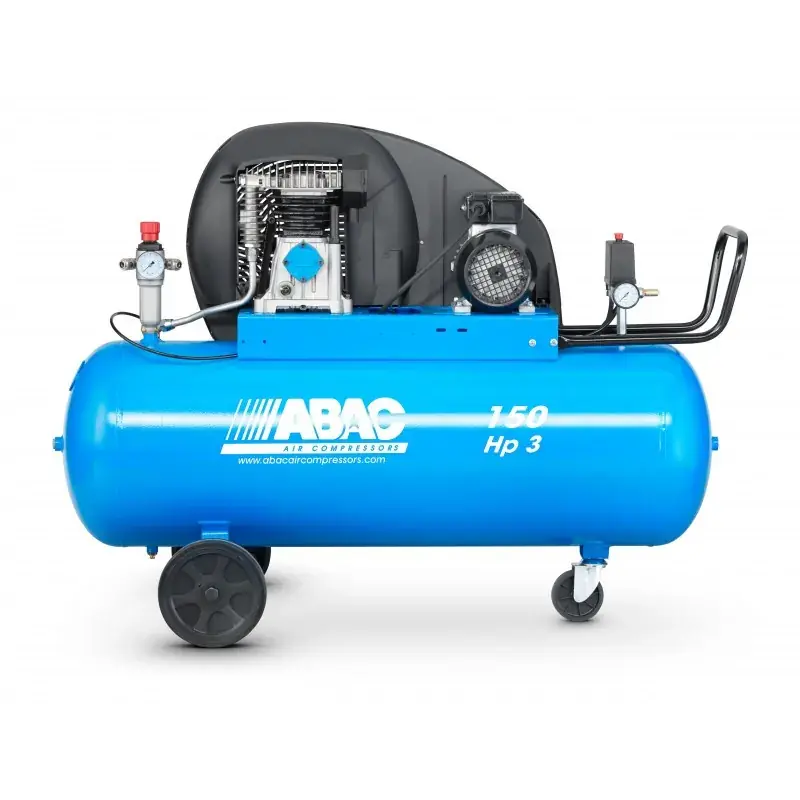 Compresseur d‘air 150 L 3 Cv 10 Bar Série Line A29B ABAC 4116028502 Retour Gratuit