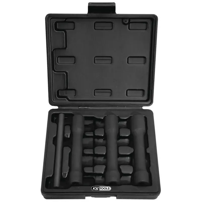Coffret de douilles extra longues spéciales écrous et vis abimés 1/2" KS TOOLS 913.1290 Prix Choc