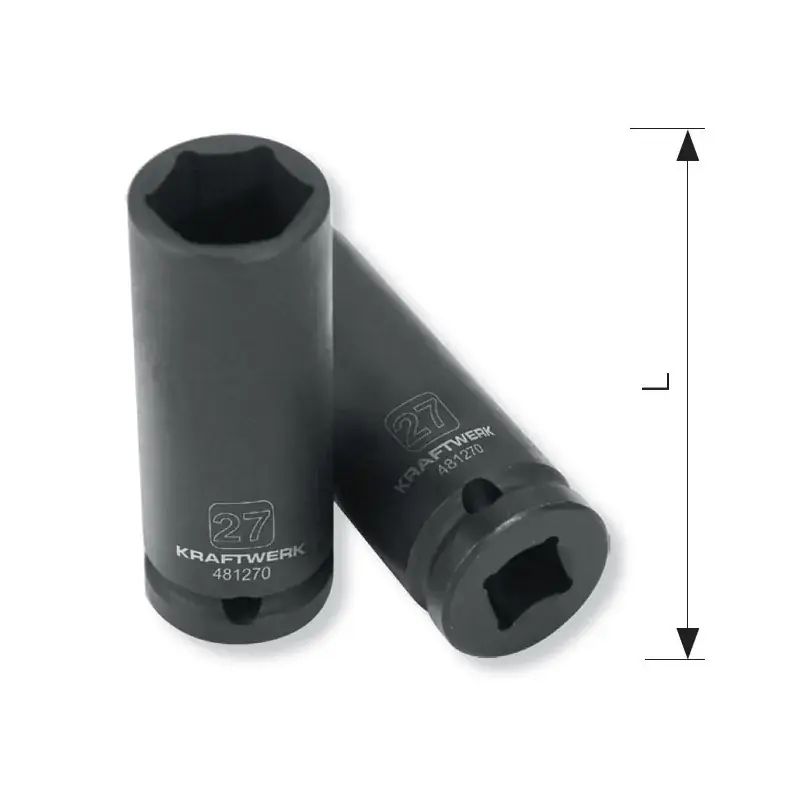 Expédition Rapide Douille longue impact 3/4" KRAFTWERK