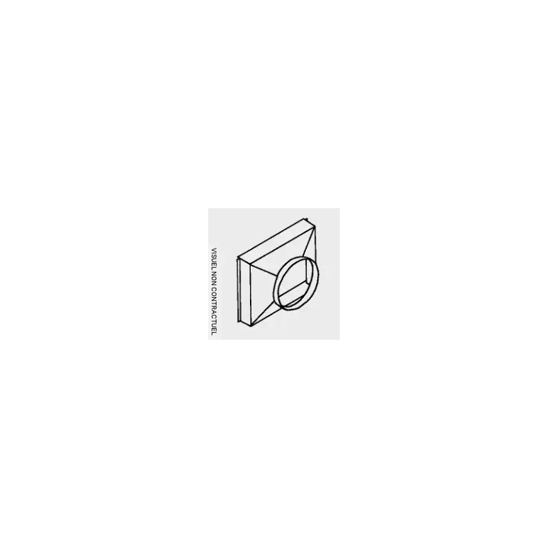 Adaptateur pour gaine rectangulaire pour SP75 – SOVELOR ACC2052 Bon Plan