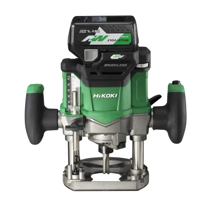 Défonceuse 36V 6/8/12 mm - Avec 2 batteries et chargeur HIKOKI - M3612DAWPZ Commander Vite