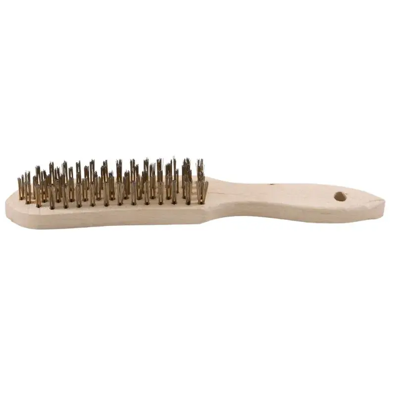 Meilleure Vente Brosse à main 5 rangs manche bois - SIDAMO 10311003