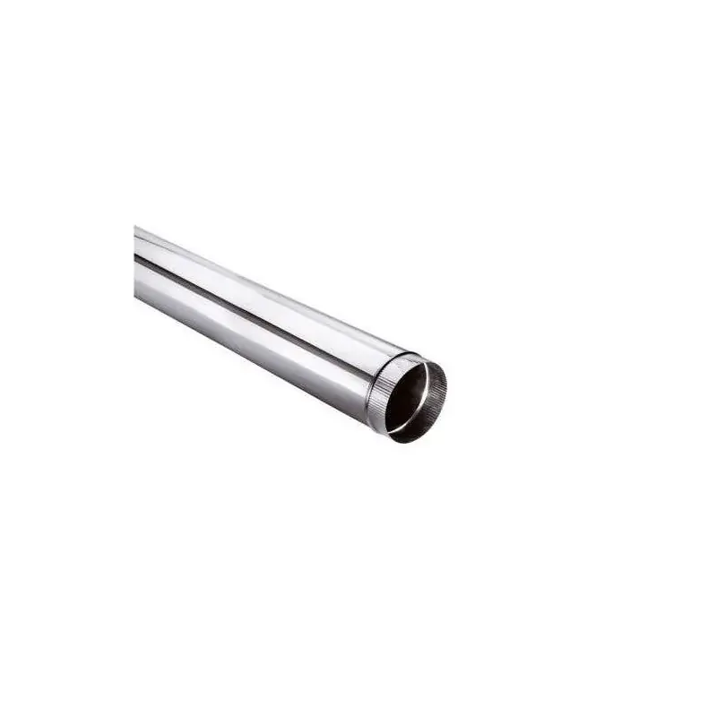 Tuyau droit simple paroi inox 304 pour gaz ou fuel intérieur Ø125 à 300mm - SOVELOR Remise