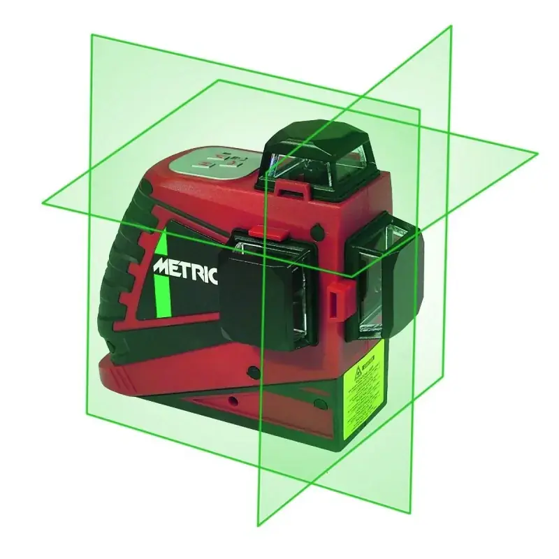 Soldes Niveau laser 3D HIGH POWER PRO vert – METRICA
