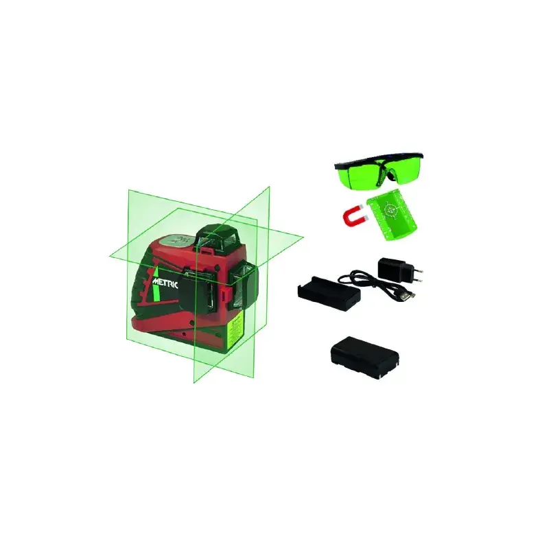 Certifié Niveau laser 3D HIGH POWER JUNIOR – METRICA