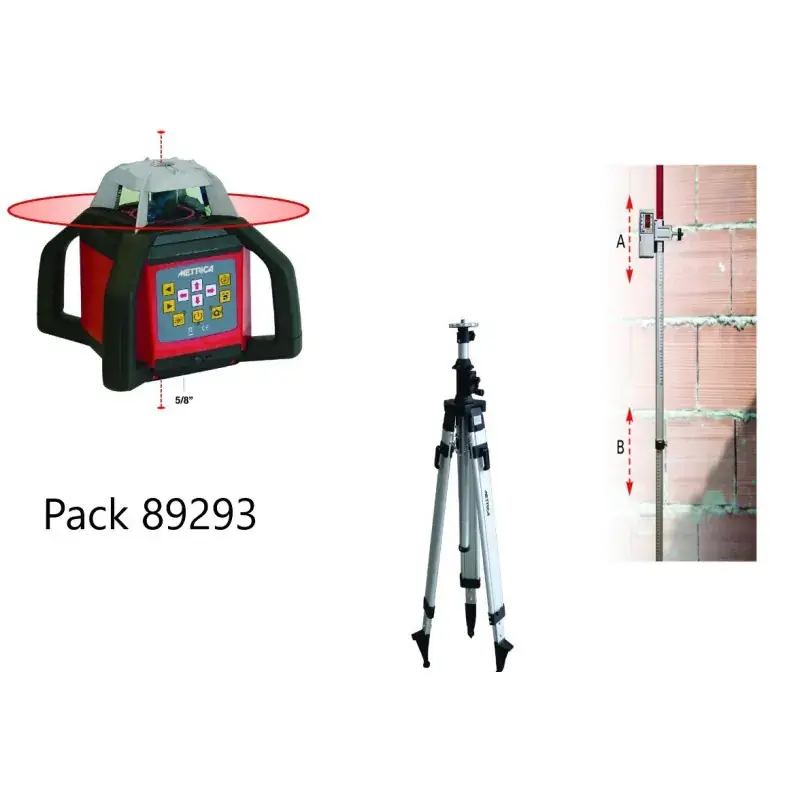 Pack Pro BRAVO LASER ROTATIVO HV4 - METRICA 89293 Bon Marché