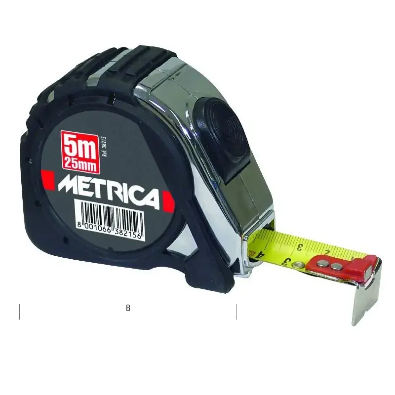 Mètre Ruban Action Chromed 3m à 8m – METRICA Vente Directe